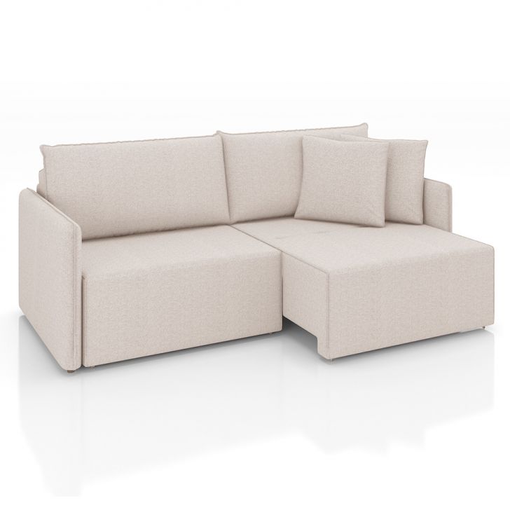 Image of Sofá 2 Lugares Retrátil E Reclinável Malta Linho Cru 160 Cm PLA-MO173UP84QHBMOB
