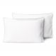 Kit 2 Fronhas Linea 50cm x 70cm Micropercal 200 Fios - Cinza
