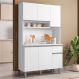 Armário de Cozinha Udine 6 Portas Branco