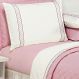 Jogo de Cama Queen Casualle Rosê Casaborda 4 peças