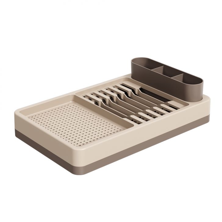 Escorredor de Louça Flat II Bege