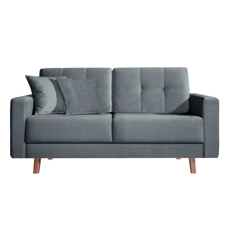 Sofá 2 Lugares Acqua 412 Cinza