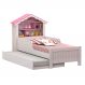 Bicama Casinha Menina Rosa