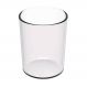 Copo Crippa 400ml Transparente Plástico Suco Água Escolar Restaurante