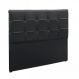 Cabeceira Painel De Casal 140cm Para Cama Box Clean Napa Preto - DS Móveis