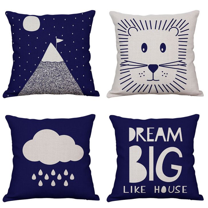 Almofada Kit com 4 Infantil