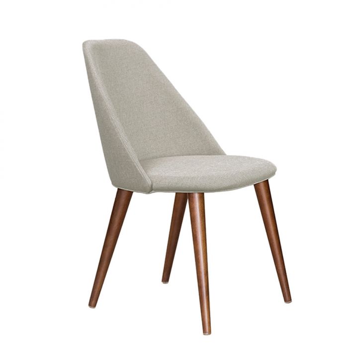 Cadeira Pretty Off White E Madeira