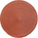 Lugar Americano Redondo Franja 38cm Terracota