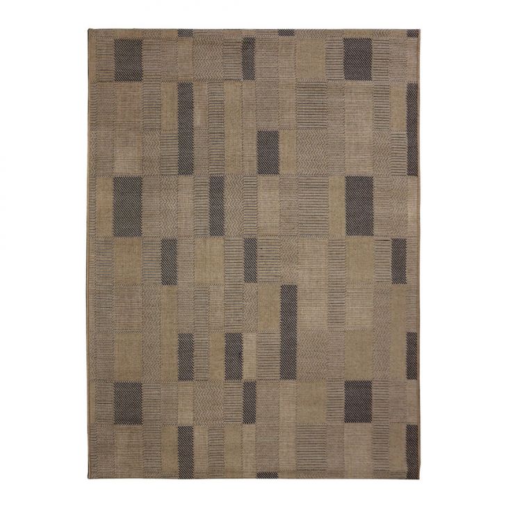 Tapete Sarja Retangular Roselan (150x200) Marrom