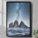 Quadro Decorativo Montanhas Gelo-24x34Cm