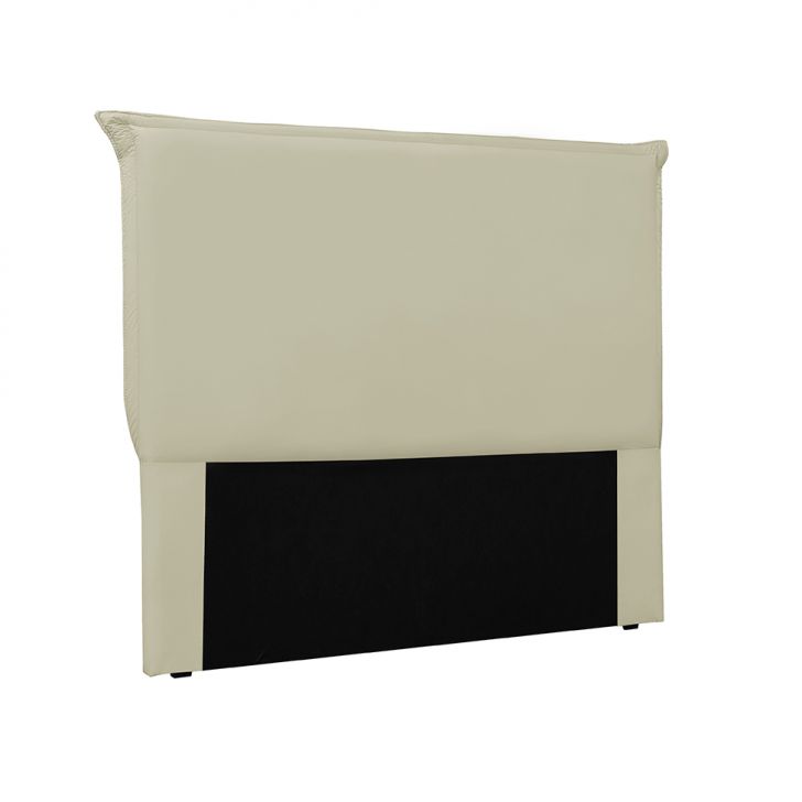 Cabeceira Solteiro Veneza Poliuretano Marfim