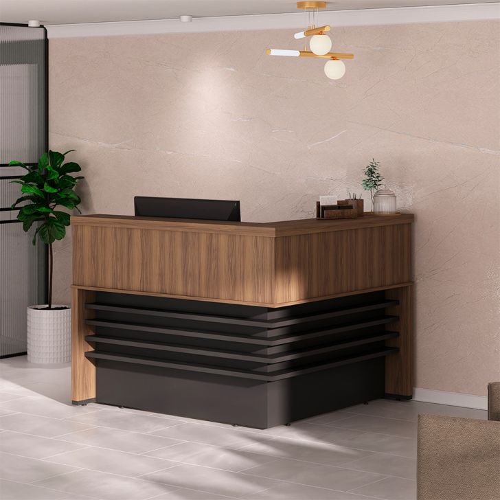 Balcão de Atendimento Zaira Nogal e Preto