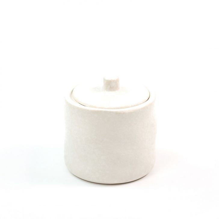 Porta-Objetos com Tampa Oikos Branco