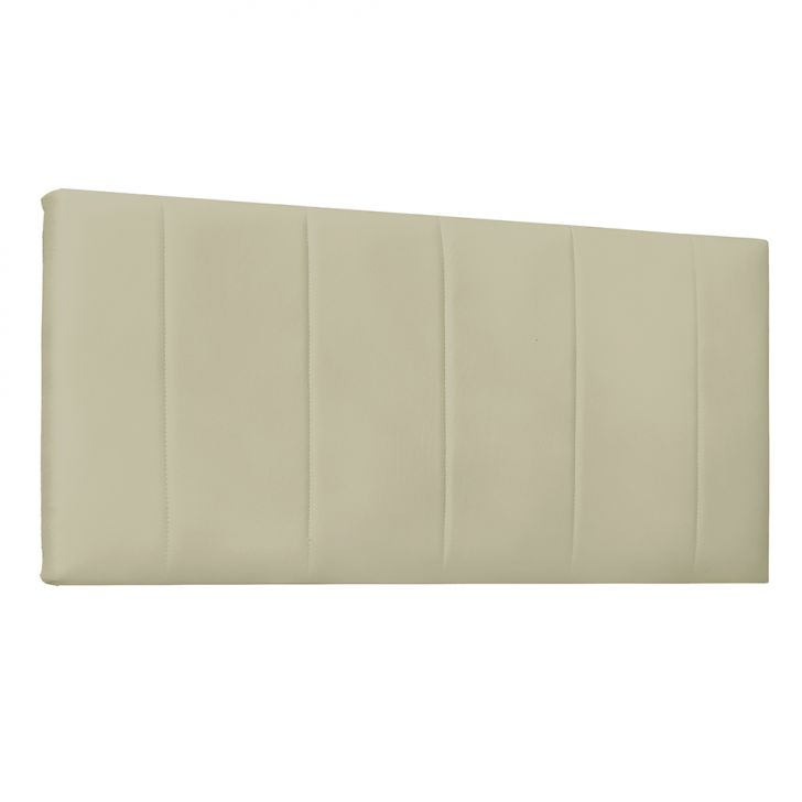 Painel para Cama Box Casal Ravenna Poliuretano Marfim