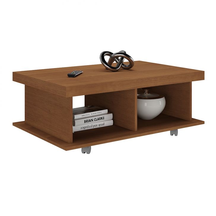 Mesa De Centro Retangular Dunas Cinamomo