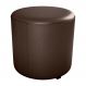 Puff Redondo Decorativo Copenhage Corano Marrom Milani Store