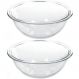 2 Tigelas de Vidro Marinex Plus Astral 1,5L Potes Redondos T