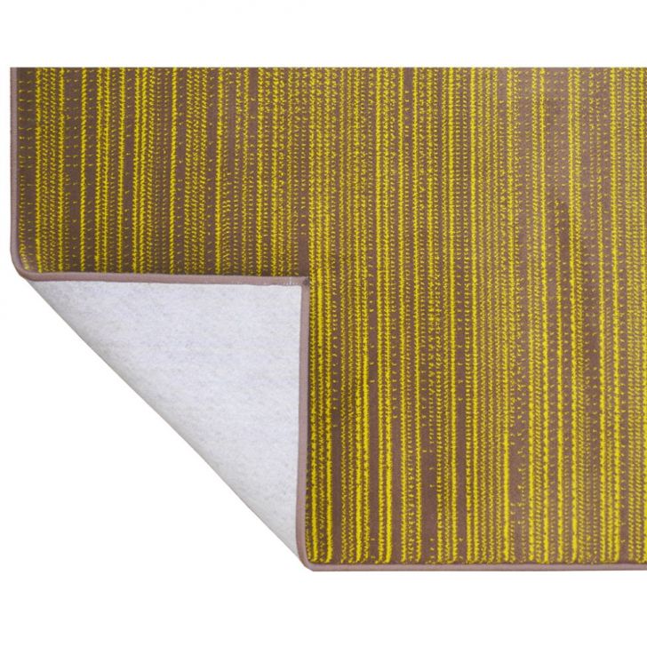 Tapete School Retangular Polipropileno (200x290) Amarelo