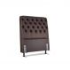 Cabeceira de Cama Box Solteiro 88cm Pádua Couro Café