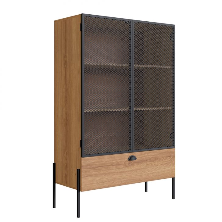 Cristaleira York 2 PT 1 GV Hanover e Preta