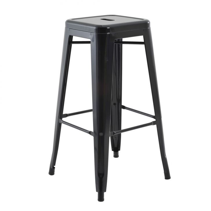 Banco | Banqueta Iron Stool Preto