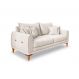 Image of Sofá 3 Lugares Lisboa Bouclé Off White 220 cm MO895UP74XJHMOB
