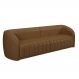 Sofá 05 Lugares Para Sala De Estar 332 cm Lazio M03 Couríssimo Whisky - Lyam Decor
