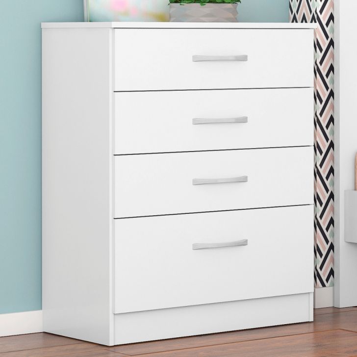 Cômoda 4 Gavetas Astra Branco