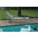 Espreguiçadeira Chaise para Piscina Área Externa Área de Lazer Acapulco Alumínio Fundido com Almofada Artesane Móveis