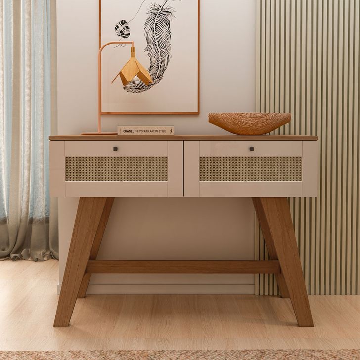 Aparador Trama 2 GV Cinamomo e Off White