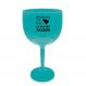 Taça Gin Azul Tiffany Acrílico Personalizada Salvar Vidas