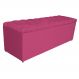 Calçadeira Estofada Liverpool 140 cm Casal Corano Pink - Amarena Móveis