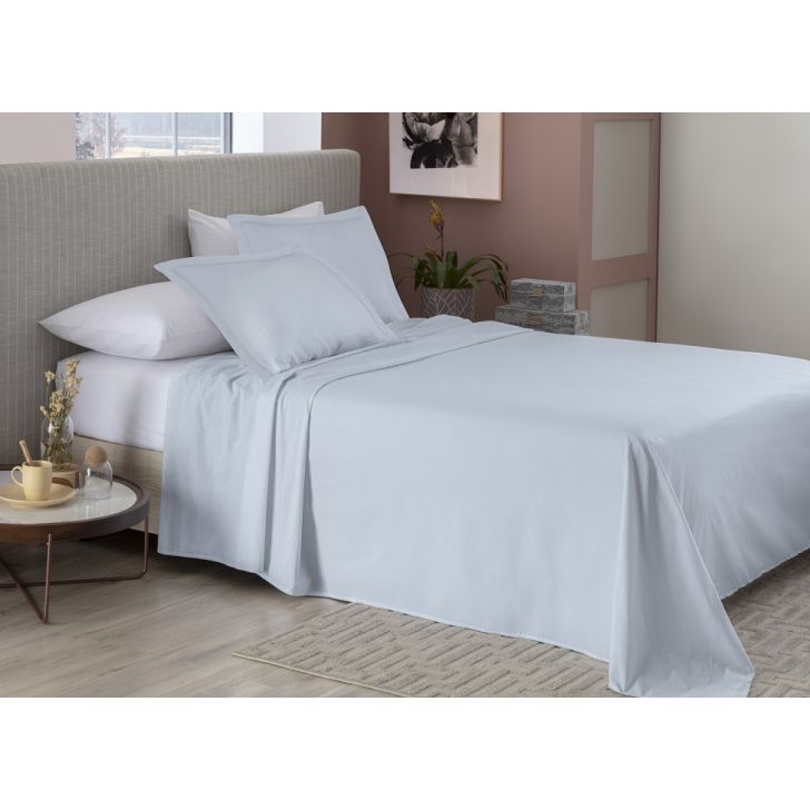Jogo de Cama Solteiro com 3 Peças Essencial Neo Azul