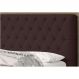 Cabeceira Casal 140 Cm Para Cama Box Lady Napa Marrom - DS Estofados