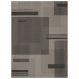 Tapete Sisal Eco Nature Painel 77 Bege-Chumbo 3,00X4,00M
