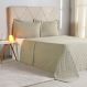 Kit Colcha King Miraggio New Soft 100% Poliéster 260x280cm Folha Seca