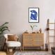Quadro Matisse Blue Woman 100x70 Caixa Preto