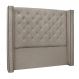 Cabeceira Decorativa King Size 2,19M Loewe Linho Areia G63 - Gran Belo