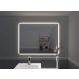 Espelho Lapidado Bisotê Iluminado com Led Frio - 70X80 cm