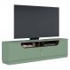 Rack Bancada Tv 75 Pol 200 cm 4 Portas Santorini Hortela Amendoa Colibri