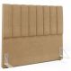 Cabeceira Cama Box Casal 140 cm Dália W01 Linho Bege Escuro - Lyam Decor