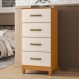 Comoda Siria 4 Gavetas Cinamomo Off White
