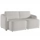 Sofá Cama para Sala de Estar 2 Lugares 176cm Montserrat K01 Bouclê Creme - Lyam Decor