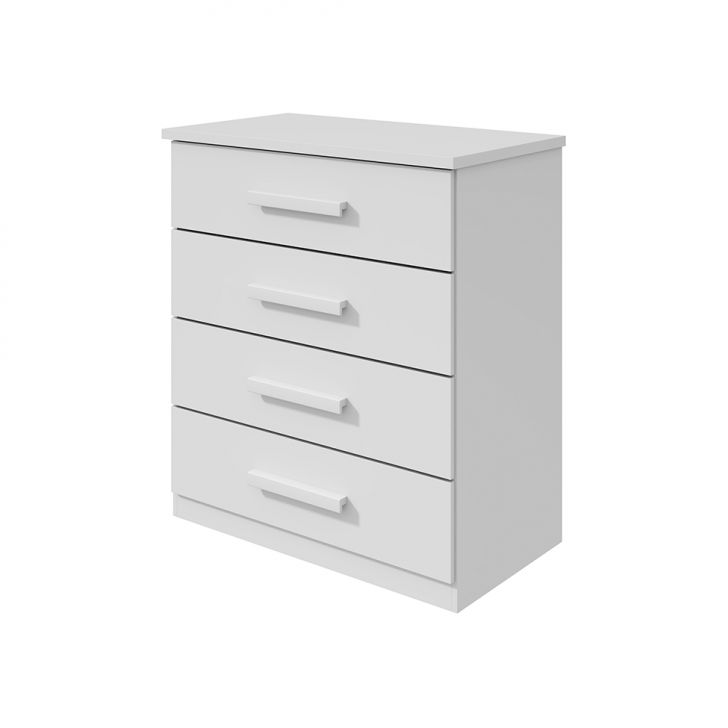 Cômoda Baião 4 Gavetas Branca