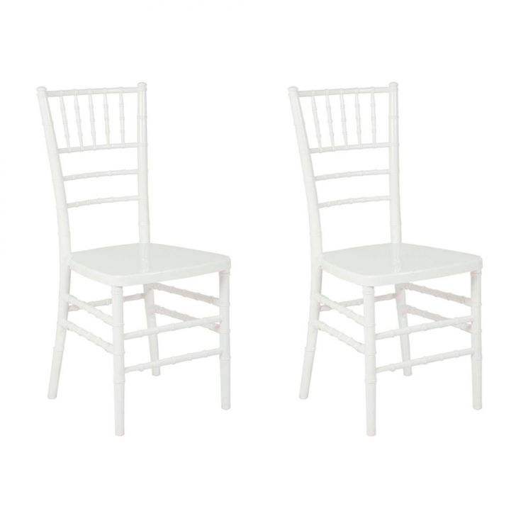 Conjunto com 2 Cadeiras Stella Branco