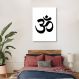 Quadro Mantra Om 60x43 Sem Moldura