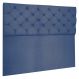 Cabeceira Capitonê King 1,95m Jade Suede Azul Marinho - Pallazio