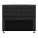Cabeceira Copenhague 140 cm Casal Corano Preto - Amarena Móveis