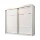 Guarda Roupa 2 Portas Correr 6 Gavetas Trancoso Valverde Branco