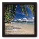 Quadro Decorativo - Praia - 22cm x 22cm - 104qnpap